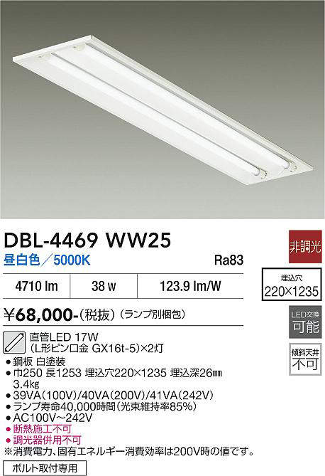 DBL-4469WW25