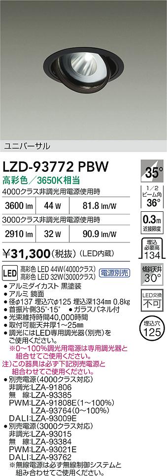 LZD-93772PBW