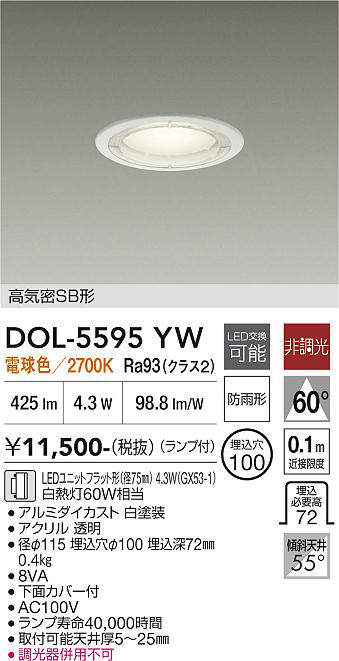 DOL-5595YW