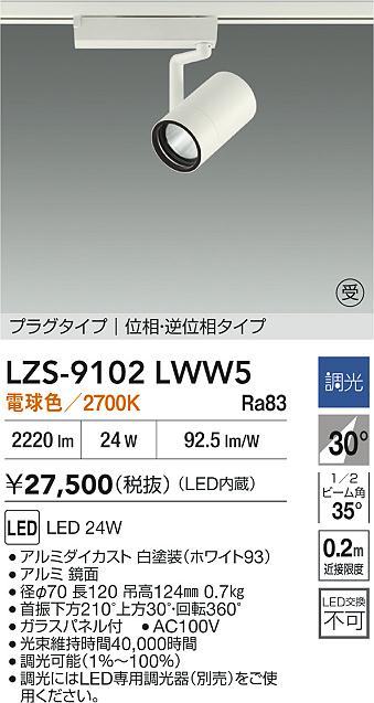 LZS-9102LWW5