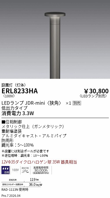 ERL8233HA