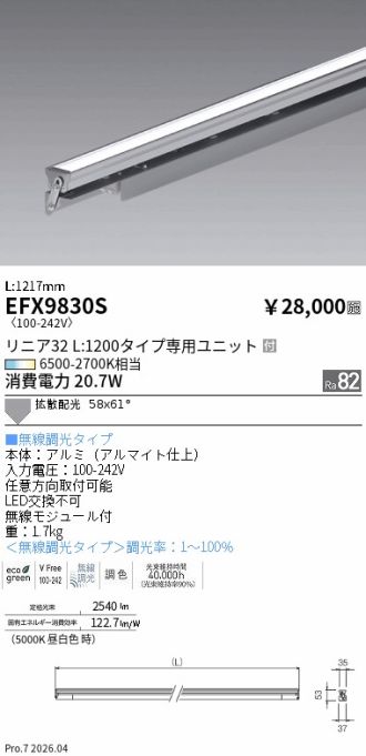 EFX9830S