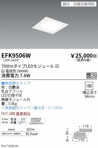 EFK9506W