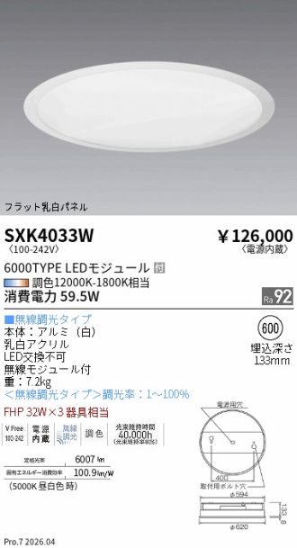 SXK4033W