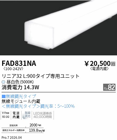 FAD831NA