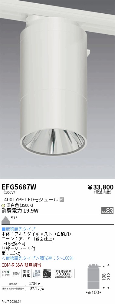 EFG5687W
