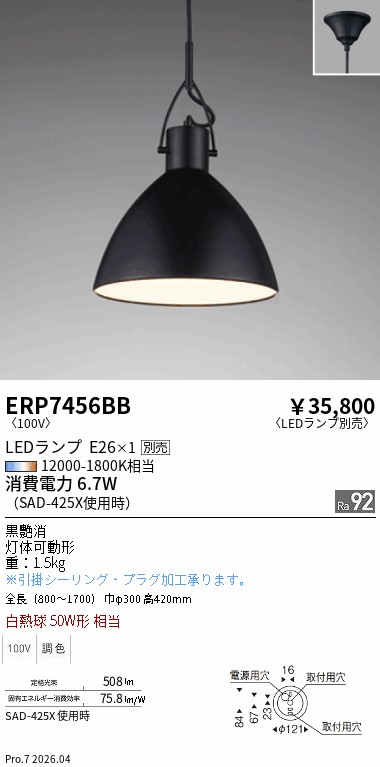 ERP7456BB