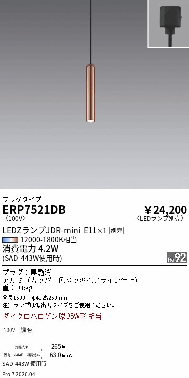 ERP7521DB