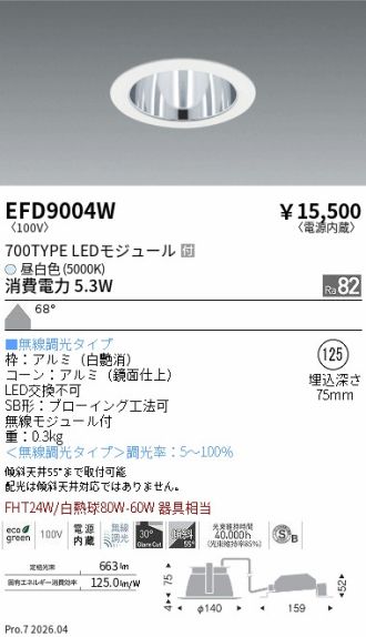 EFD9004W