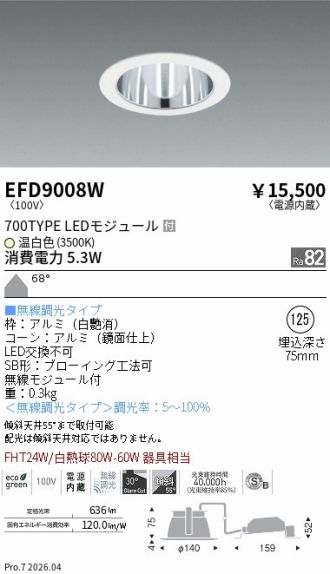 EFD9008W