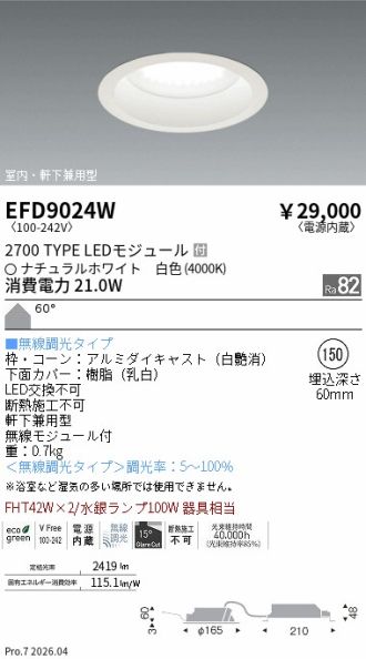 EFD9024W
