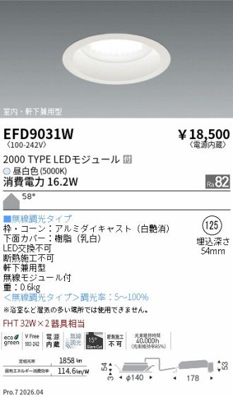 EFD9031W