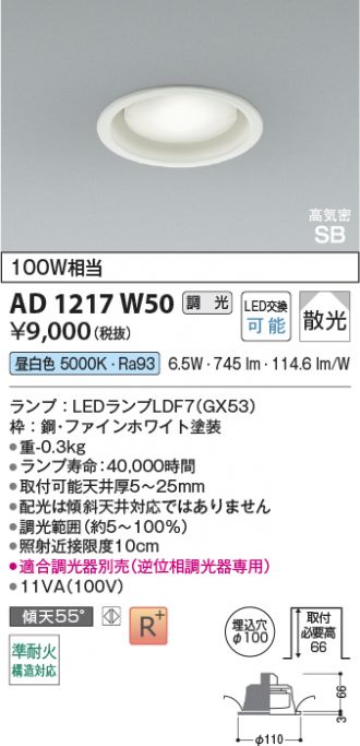 AD1217W50