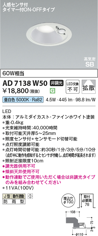 KAD7138W50