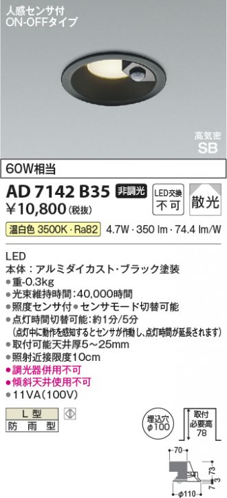 AD7142B35