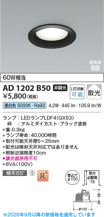 AD1202B50