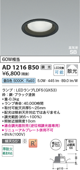 AD1216B50