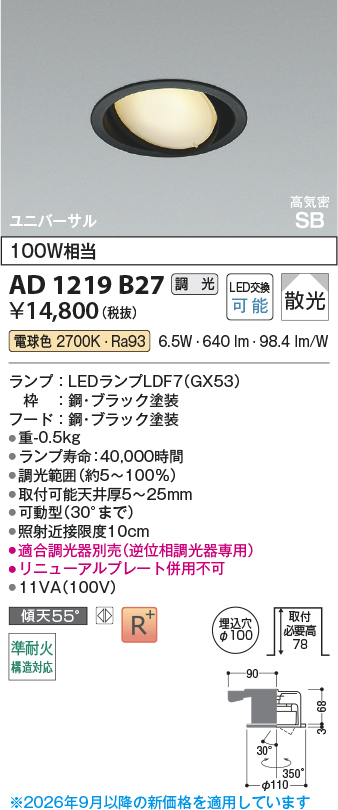 AD1219B27