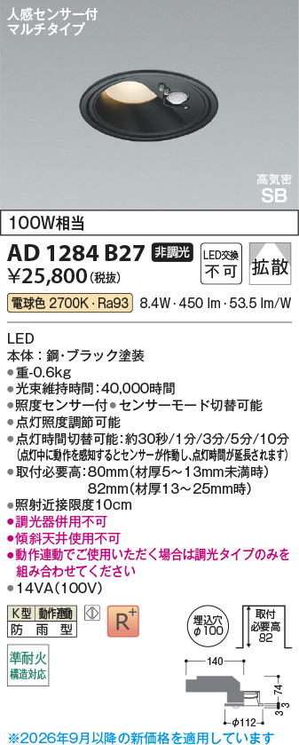AD1284B27