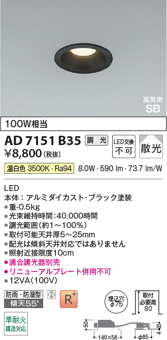 AD7151B35