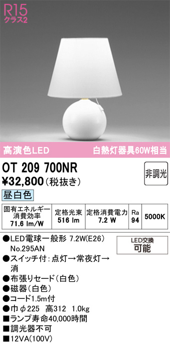 OT209700NR