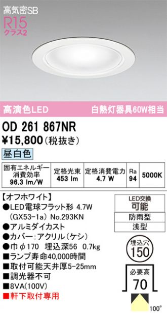 OD261867NR