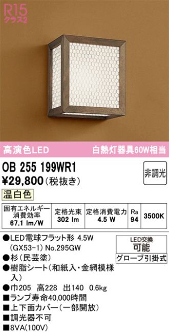 OB255199WR1