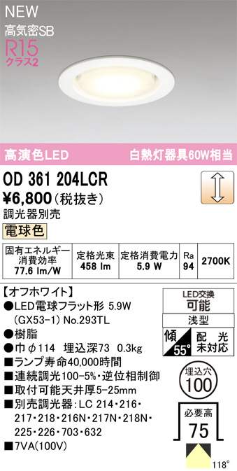 OD361204LCR