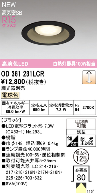 OD361231LCR