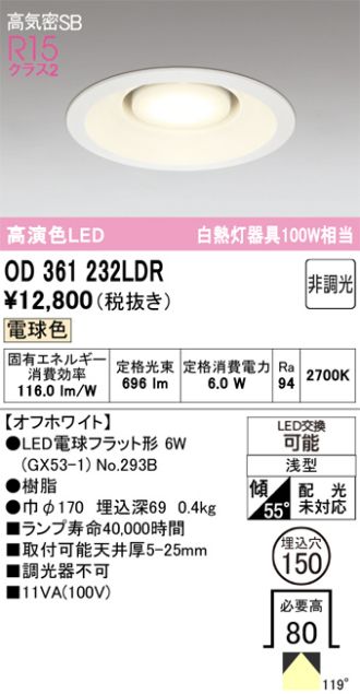 OD361232LDR