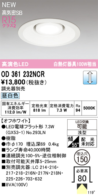 OD361232NCR