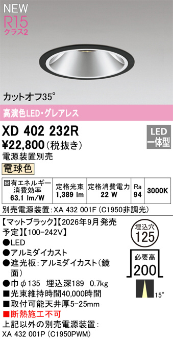 XD402232R