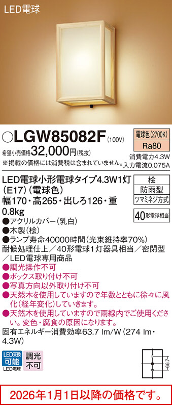 LGW85082F