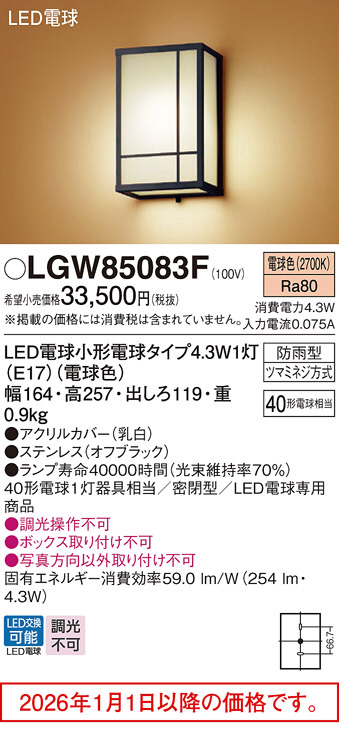 LGW85083F