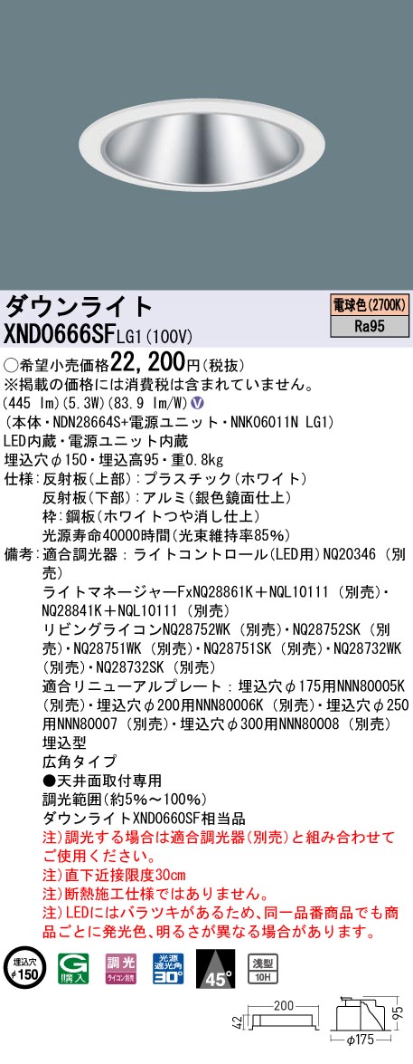 XND0666SFLG1
