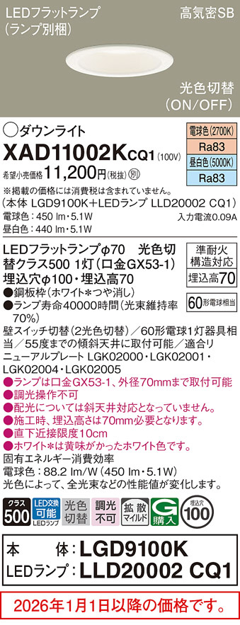 XAD11002KCQ1