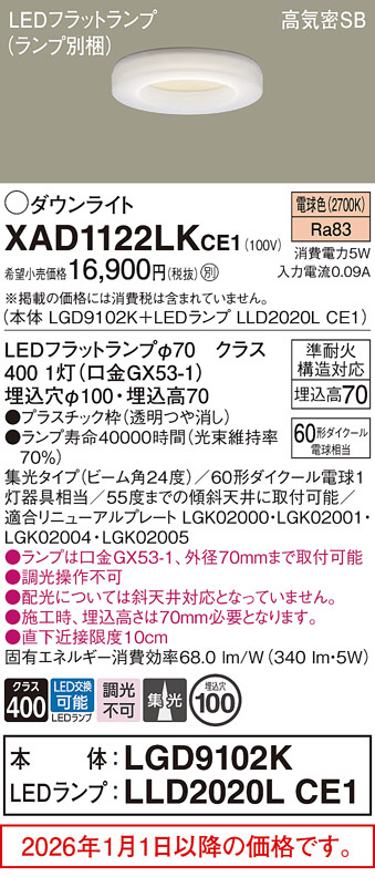 XAD1122LKCE1