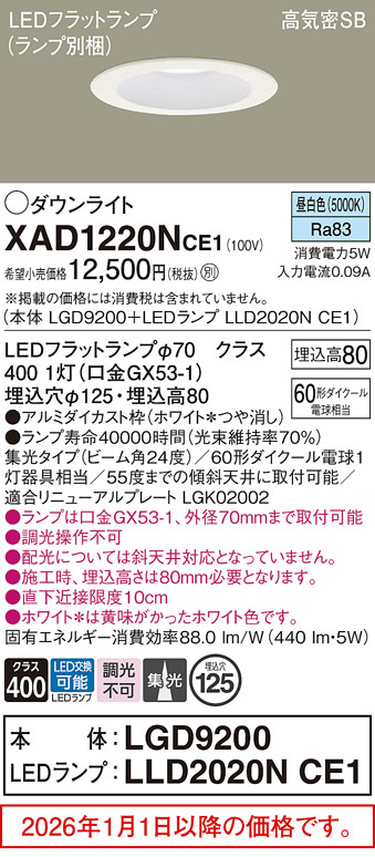 XAD1220NCE1
