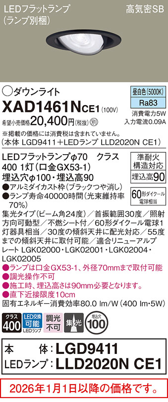XAD1461NCE1