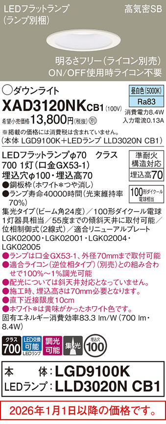 XAD3120NKCB1