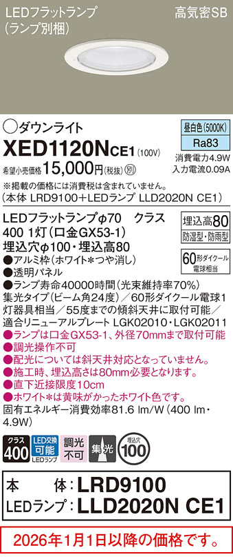 XED1120NCE1