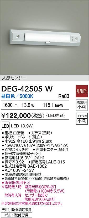 DEG-42505W