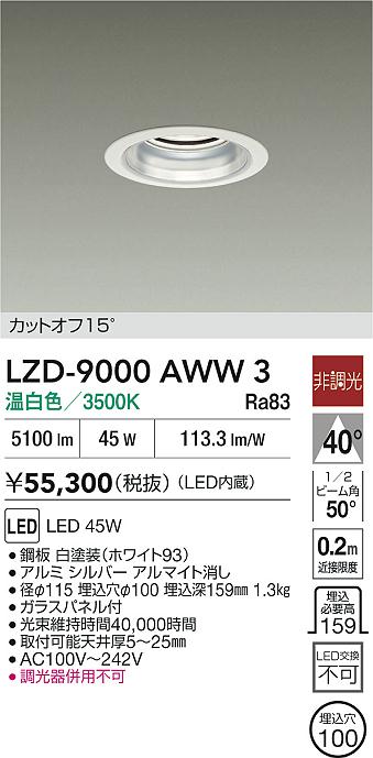 LZD-9000AWW3