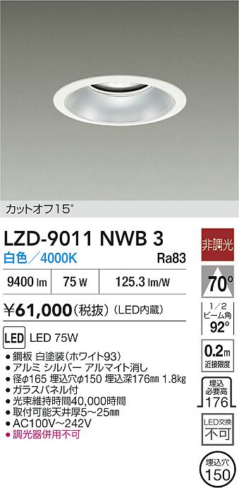 LZD-9011NWB3