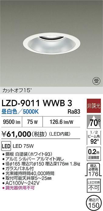 LZD-9011WWB3