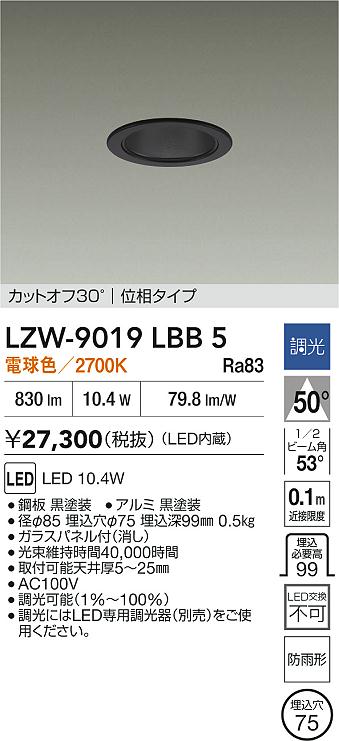 LZW-9019LBB5