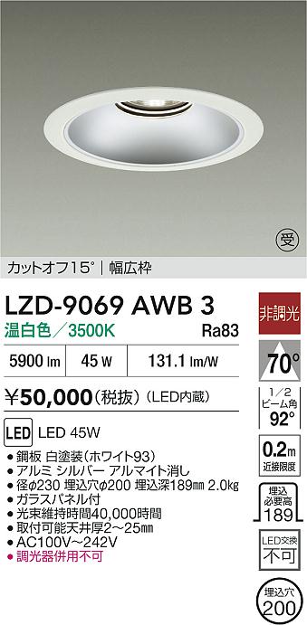 LZD-9069AWB3