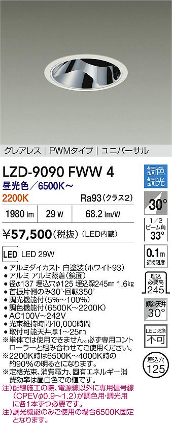 LZD-9090FWW4