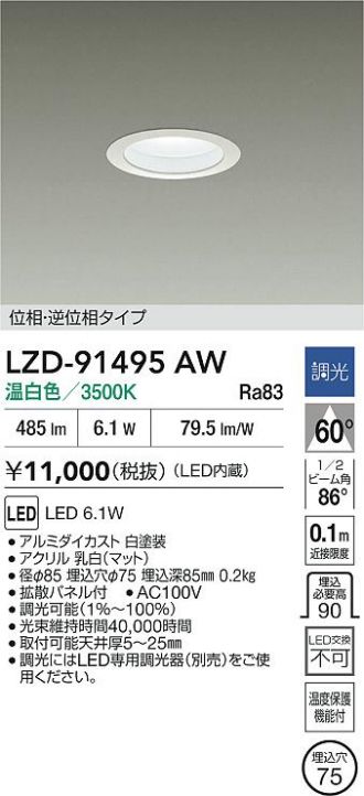 LZD-91495AW
