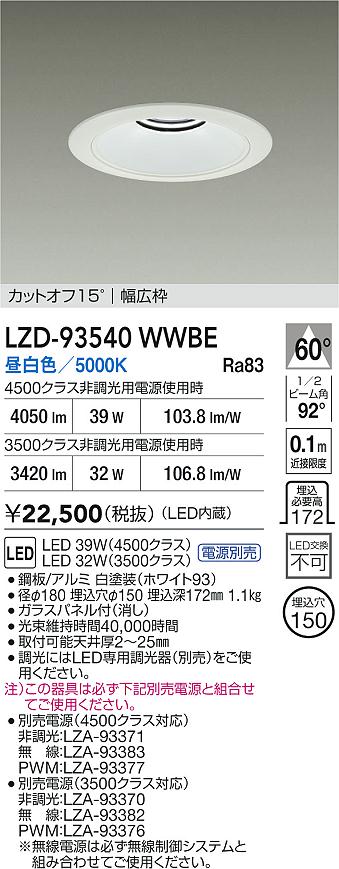 LZD-93540WWBE